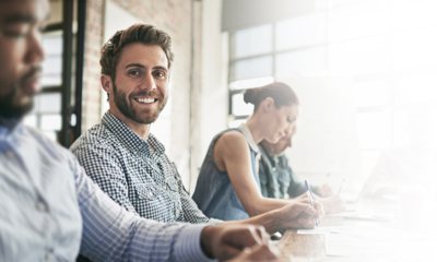 Teilnehmer eines REISSWOLF Business-Events.