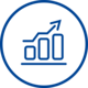 Icon für erfolgreiche digitale Prozesse