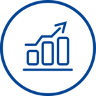 Icon für erfolgreiche digitale Prozesse
