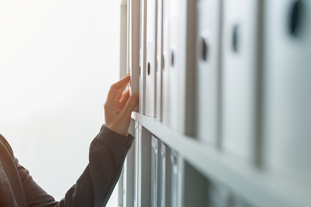 Extern archivierte Dokumente und Ordner